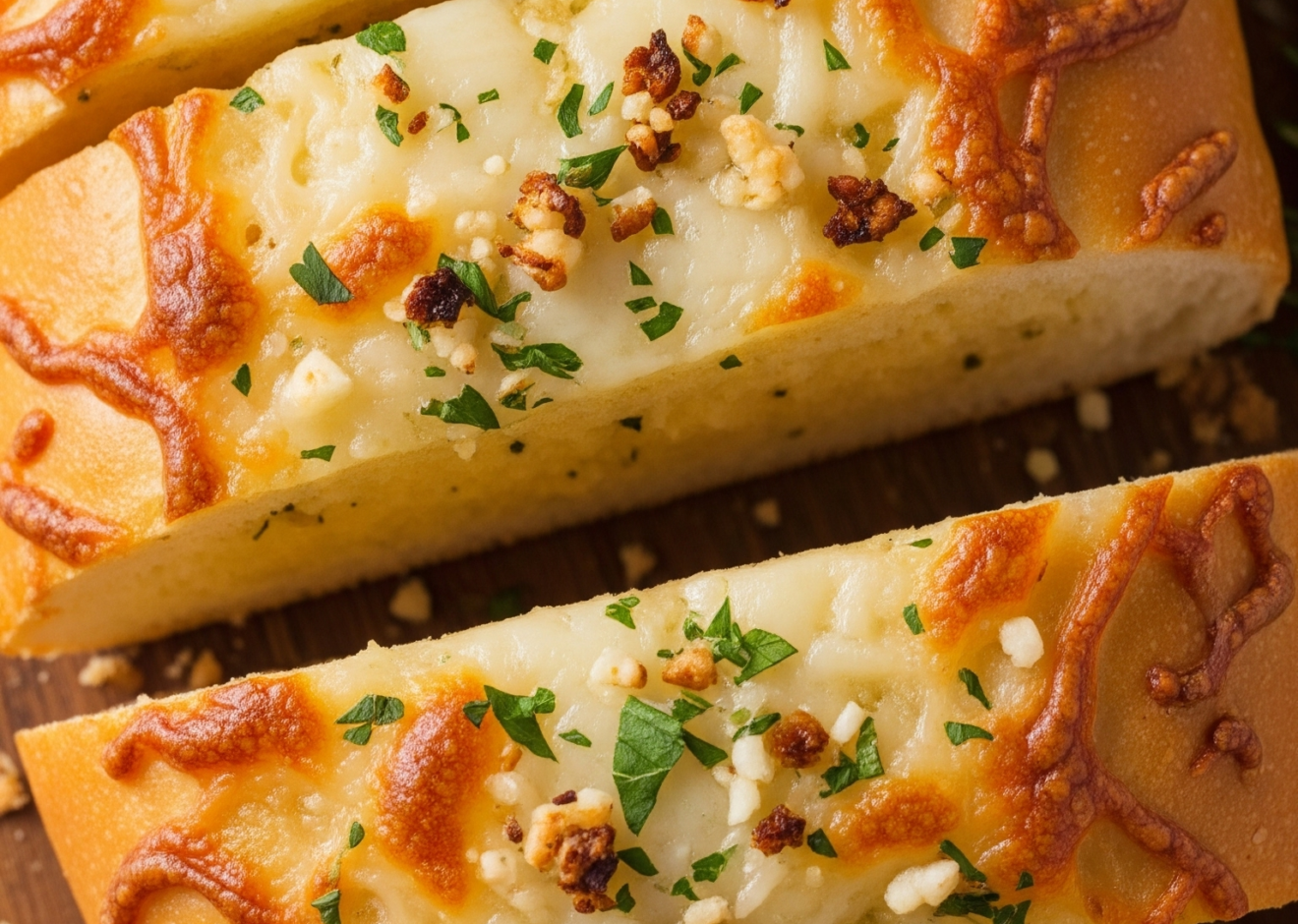 Easy Garlic Cheese Bread at Home | Tawa & Oven Recipe